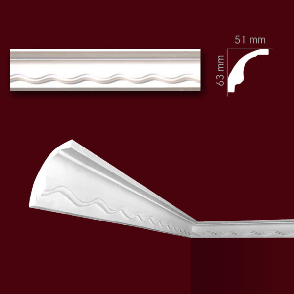 Listwa podsufitowa (faseta) C9