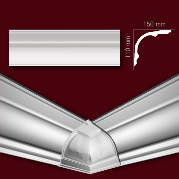 Listwa podsufitowa (faseta) - P16 - master corgips