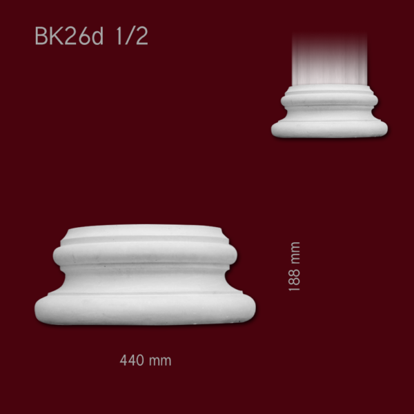 Baza kolumny BK26d - master corgips