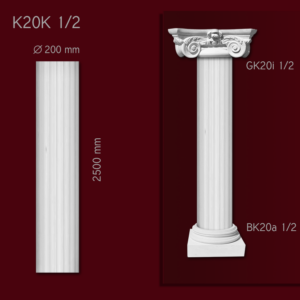 Trzon kolumny K20K 1/2 - master corgips