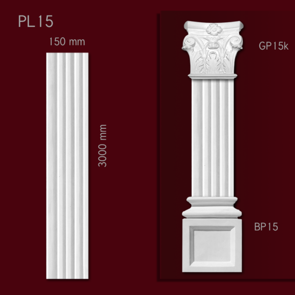 Pilaster PL15 - master corgips