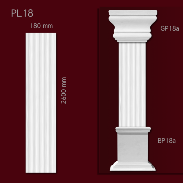 Pilaster PL18 - master corgips