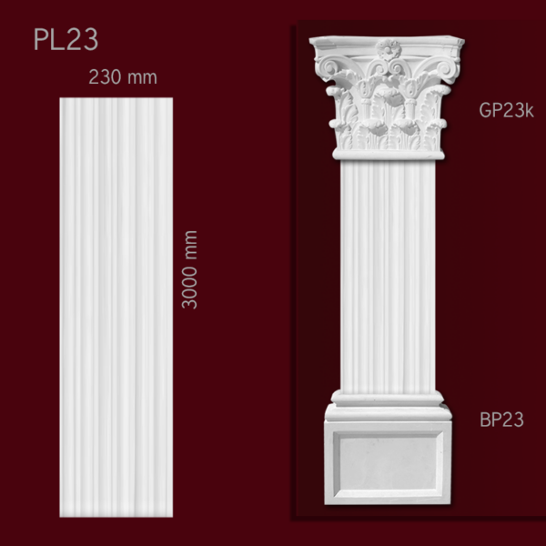 Pilaster PL23 - master corgips