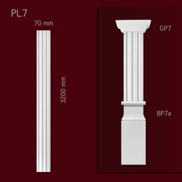 Pilaster PL7 - master corgips