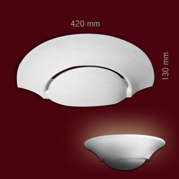 Lampa gipsowa (kinkiet) LA2